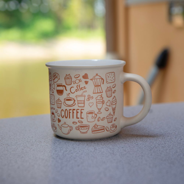 Kubek z porcelany JAVA JOY 355ml